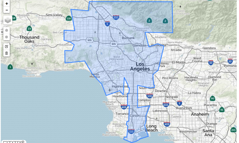 Los Angeles Unified School District Map | School Zone Info & More